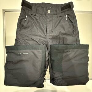 Columbia Kids' Snow Ski Pants | Black Insulated | Size: XS (6/7) | Regular Fit